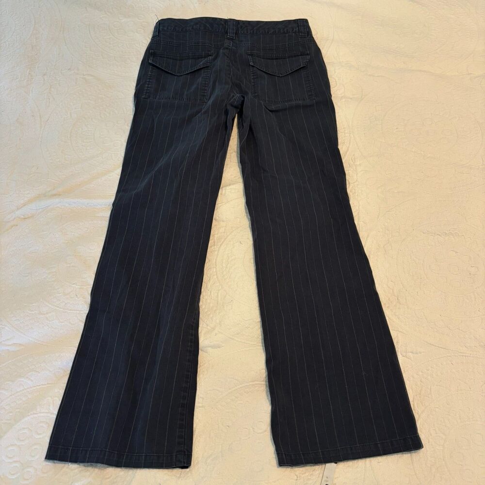 Old Navy Black Pinstripe Boot Cut Pants